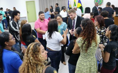 Estudantes de Serviço Social da FAMA participam de Sessão da Câmara de vereadores