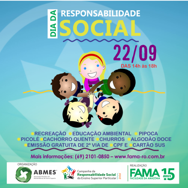 FAMA vai realizar “Dia da Responsabilidade Social”