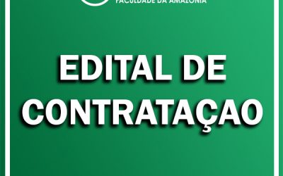 FAMA lança edital para contratação de analista administrativo